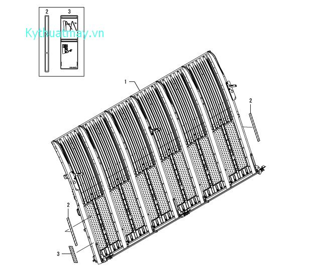 Khay cây giống - bộ phận lắp